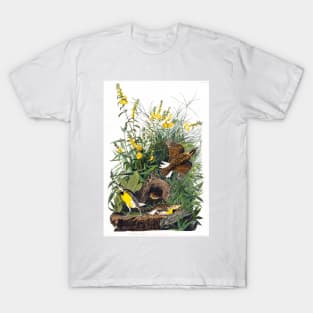 Meadow Lark from Birds of America (1827) T-Shirt